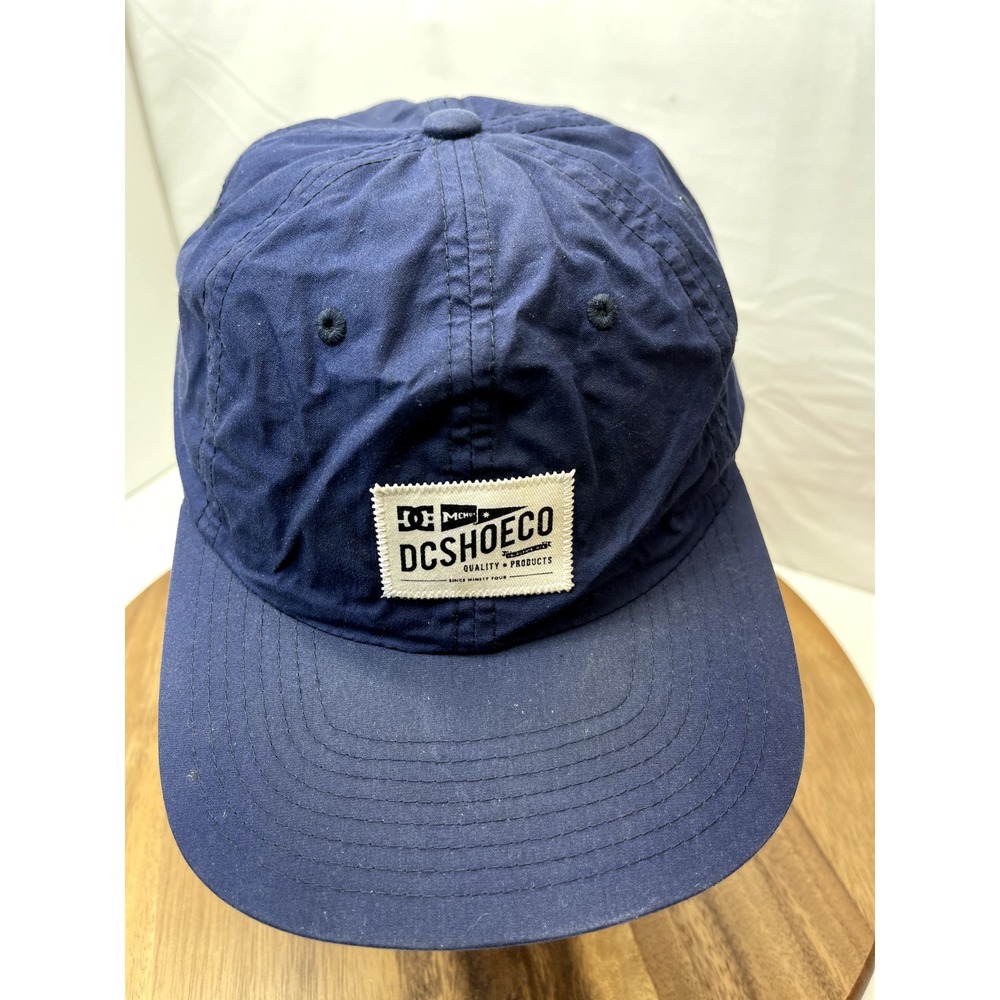 DC Shoes Hat Cap SnapBack Blue Skater Apparel Skateboards Light‎ Weight Mens